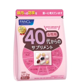FANCL40岁开始 女性营养复合维生素营养保健品综合  女性用